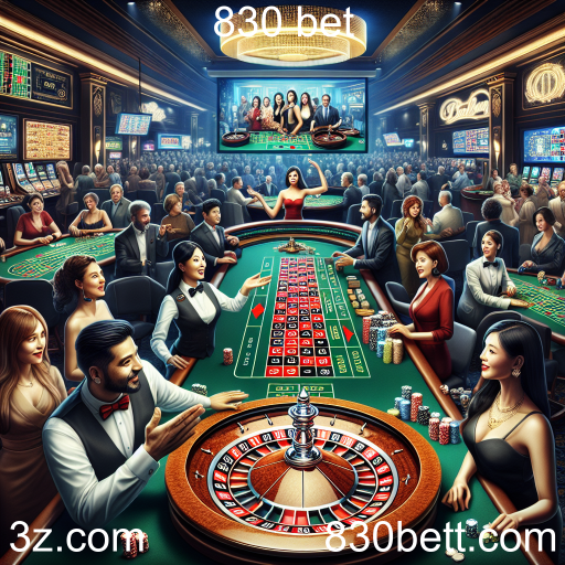 Experiência de Jogo Ao Vivo na 830 Bet